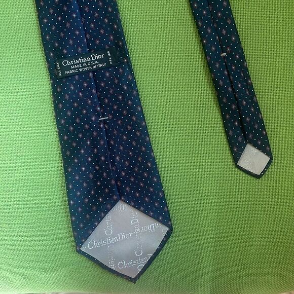5) designer ties - - Gem Lot of 5 Designer Ties - DIOR Ralph Lauren Cacharel Nina Ricci